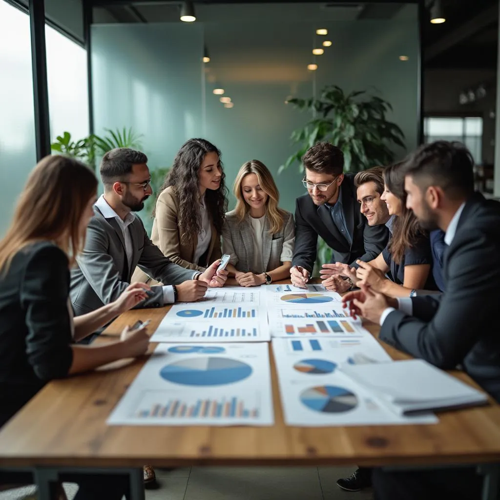 Equipo de FinanzasProArg en reunión estratégica de planificación